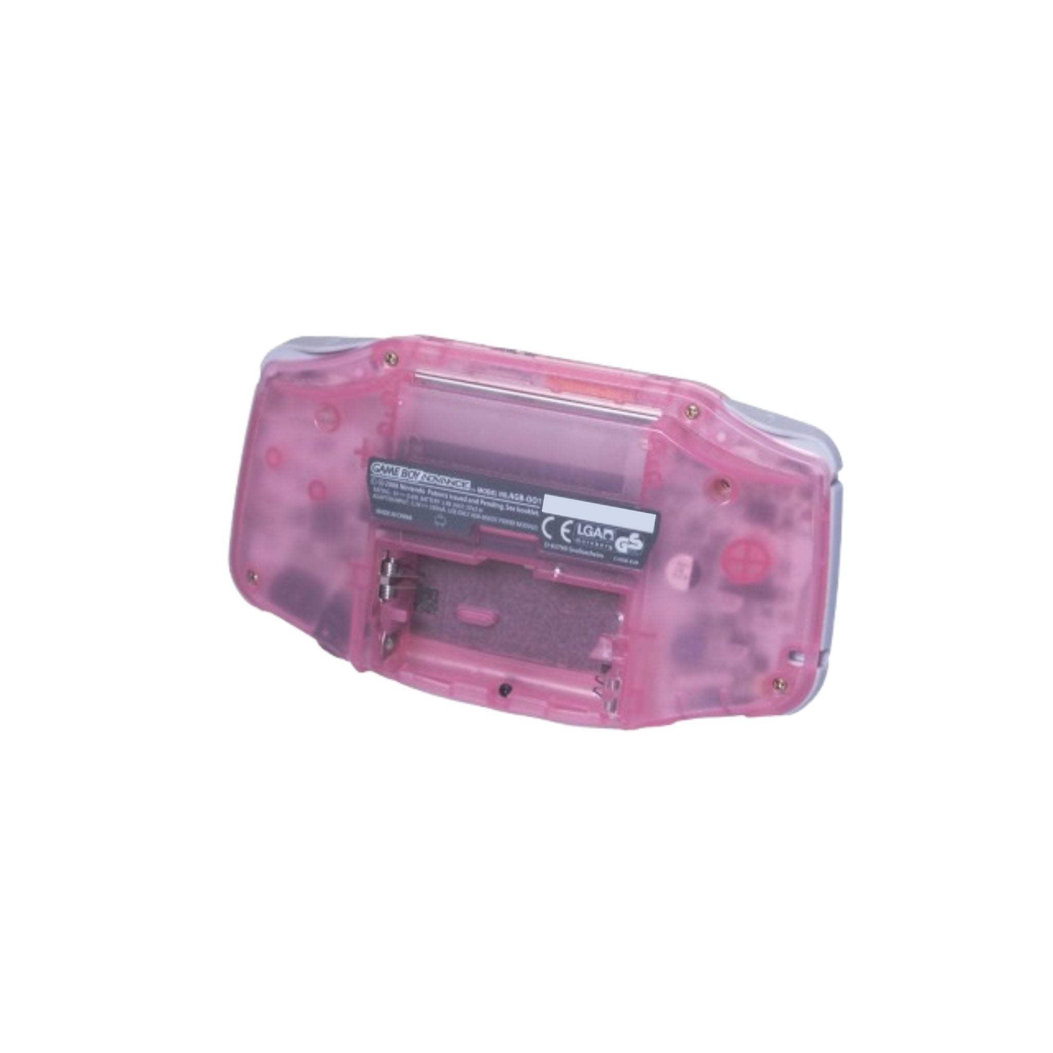 Console Nintendo Game Boy Advance rose transparent