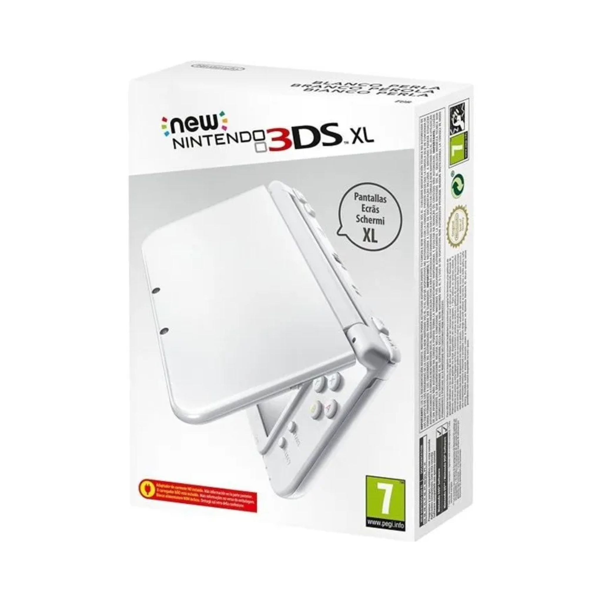 Packaging de la Console Nintendo New 3DS XL Blanc