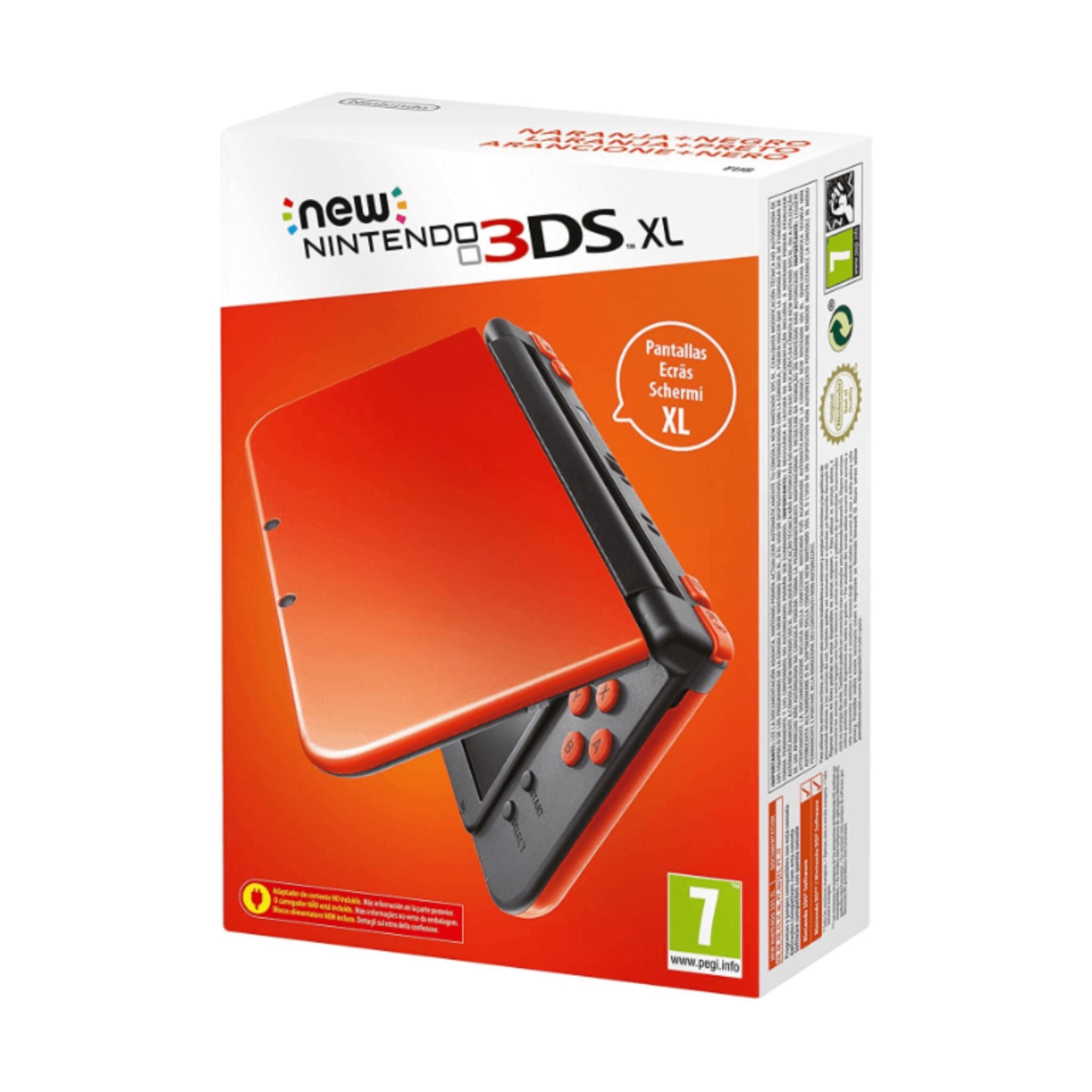 Packaging de la Console Nintendo New 3DS XL Rouge