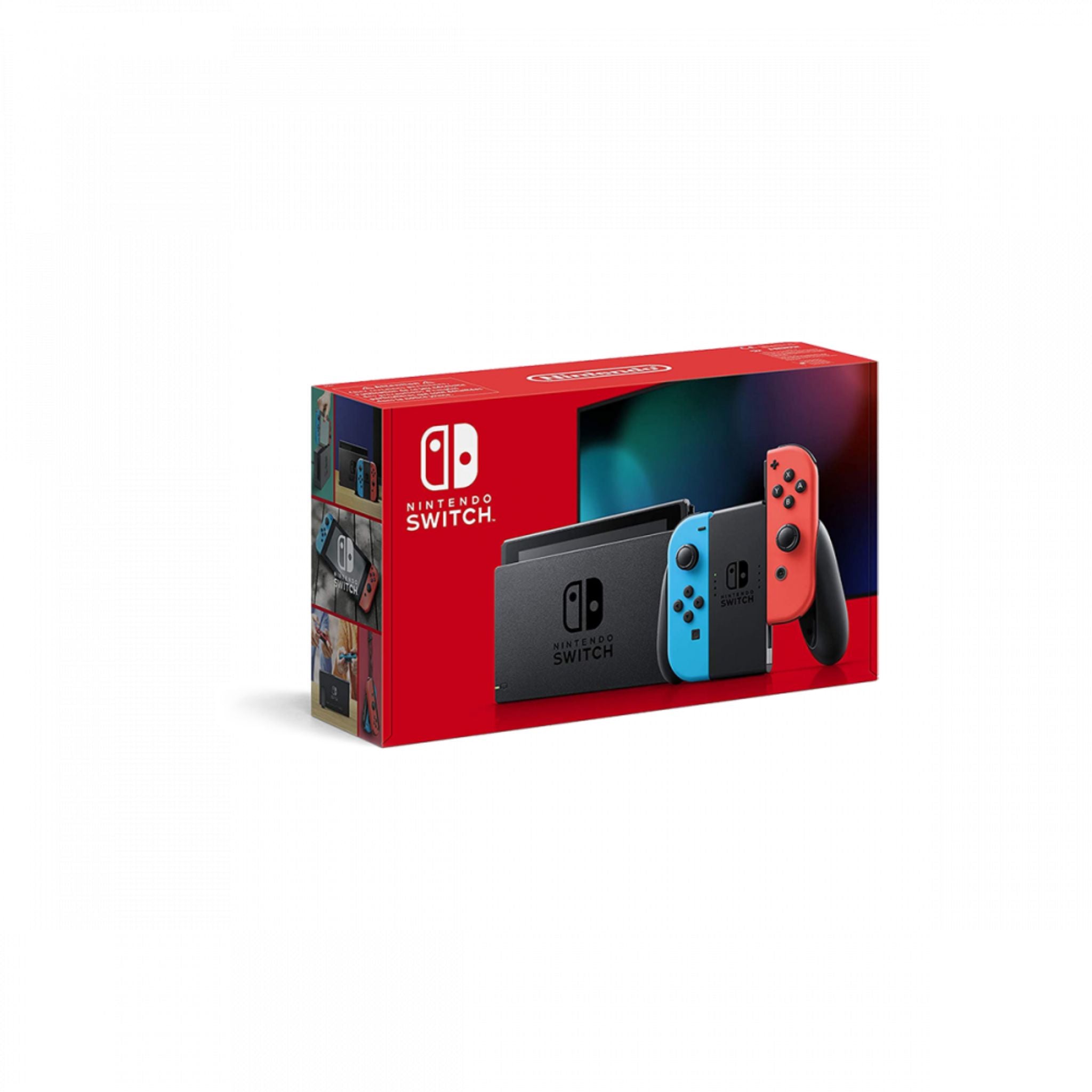 Packaging de la Console Nintendo Switch Bleu / Rouge