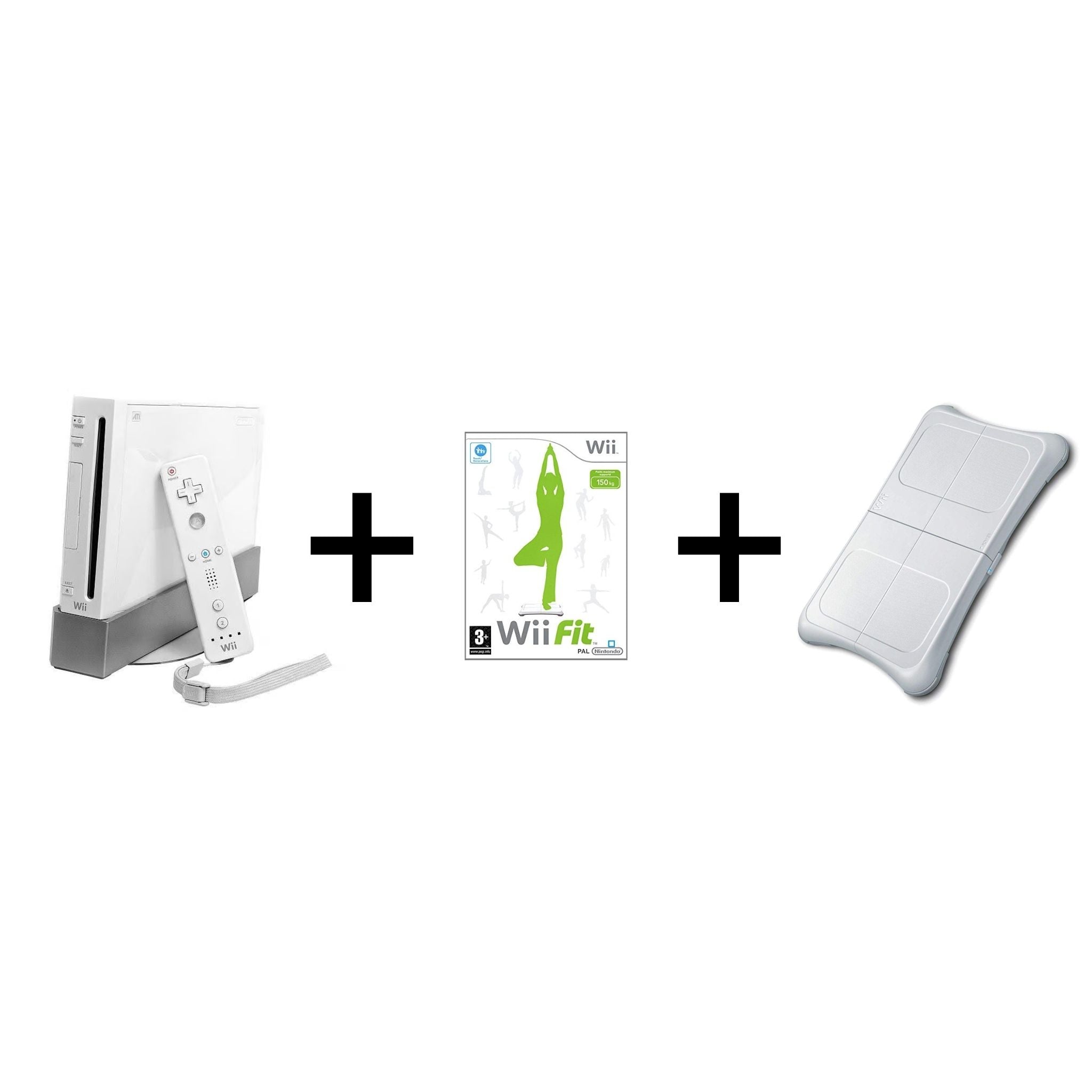 Console Nintendo Wii blanc + Wii Fit + Wii Balance Board