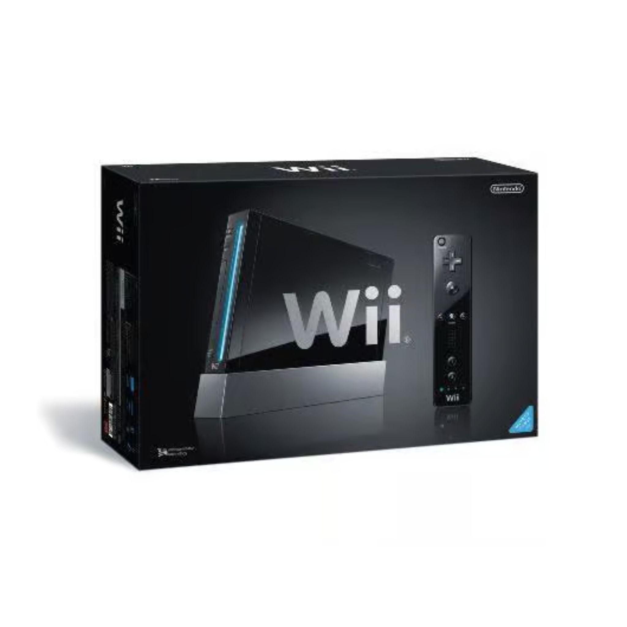 Packaging de la Console Nintendo Wii Noir