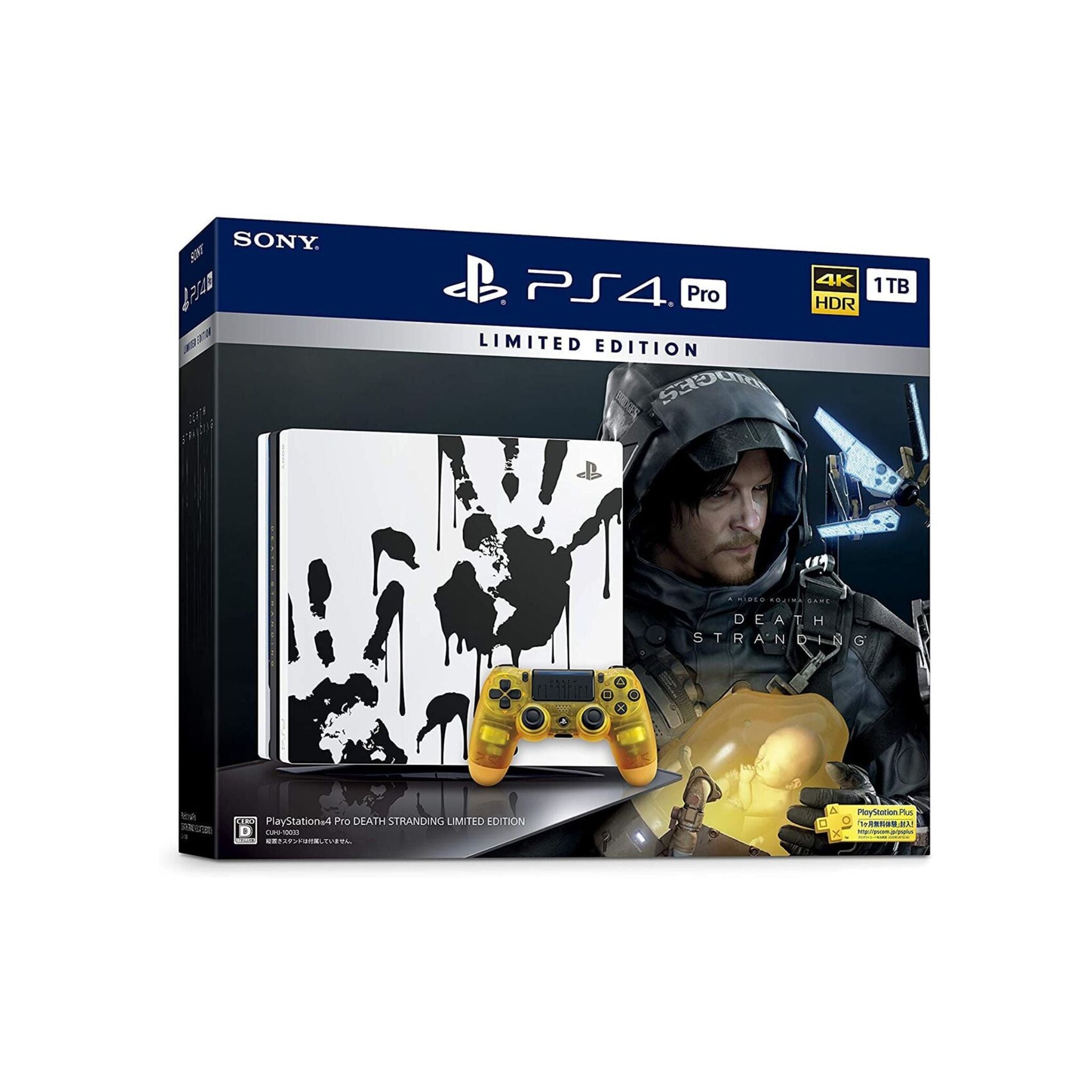 Packaging de la console Sony PS4 Pro Limited Edition Death Stranding