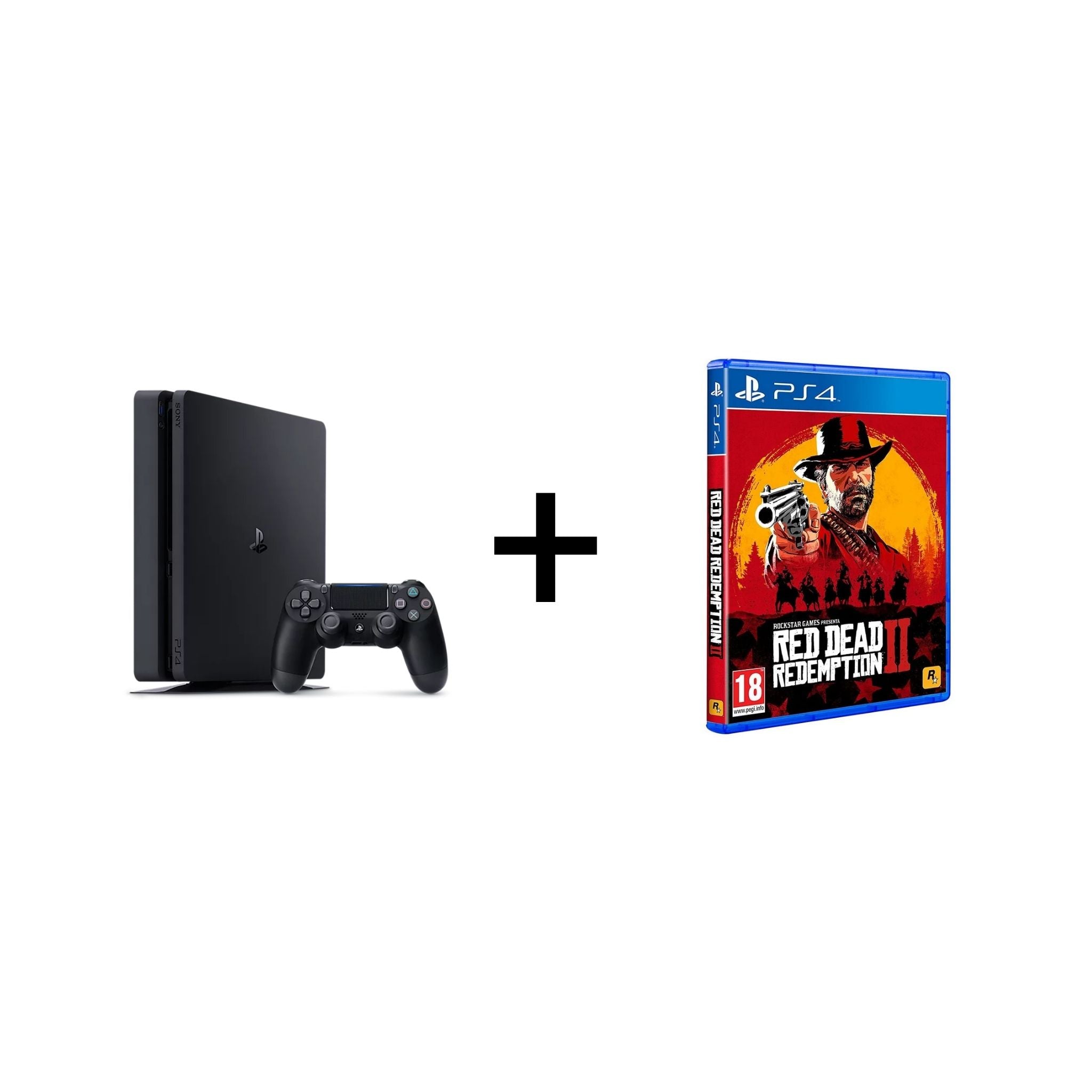 Console Sony PS4 Slim Red Death Redemption II