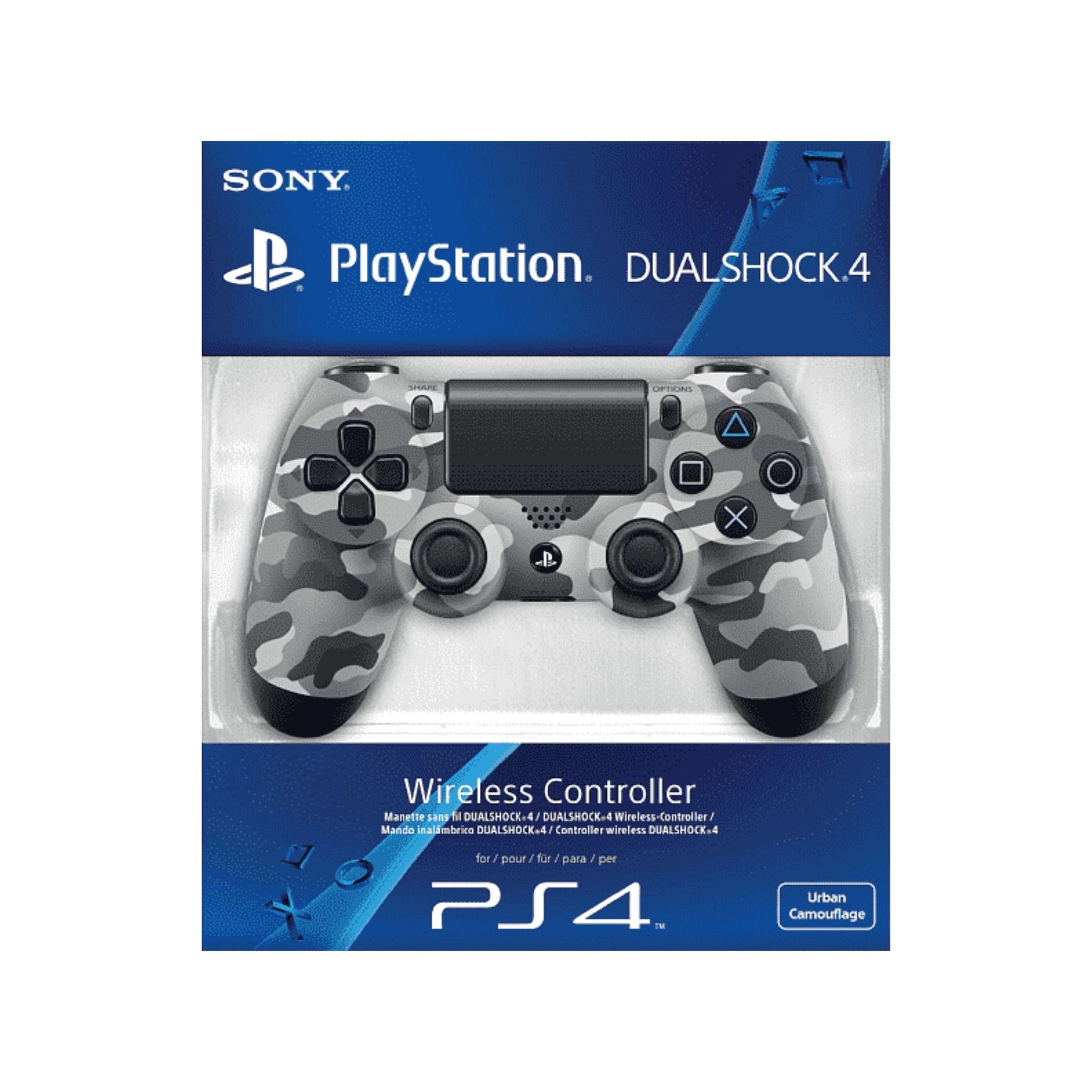 Packaging de la Manette Sony PS4 DualShock V2 Camo Gris