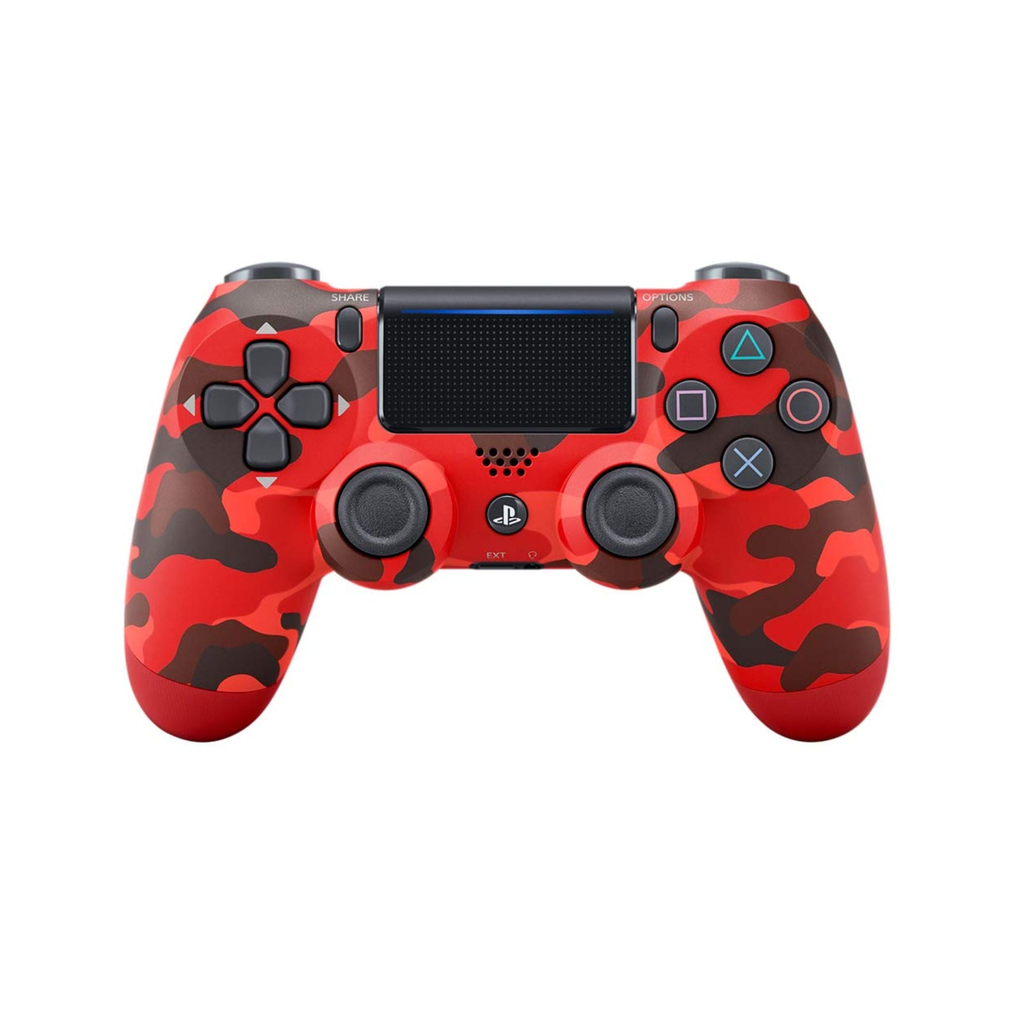 Manette Sony PS4 DualShock V2 Camo Rouge