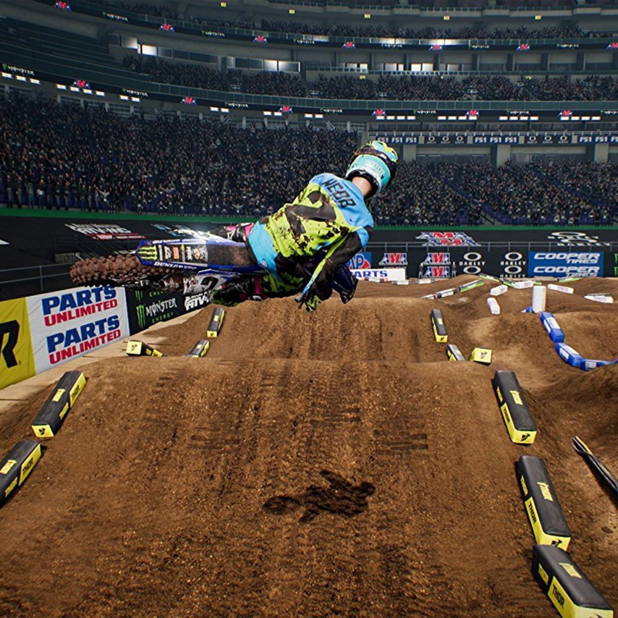 Gameplay du jeu video PS4 Monster Energy Supercross