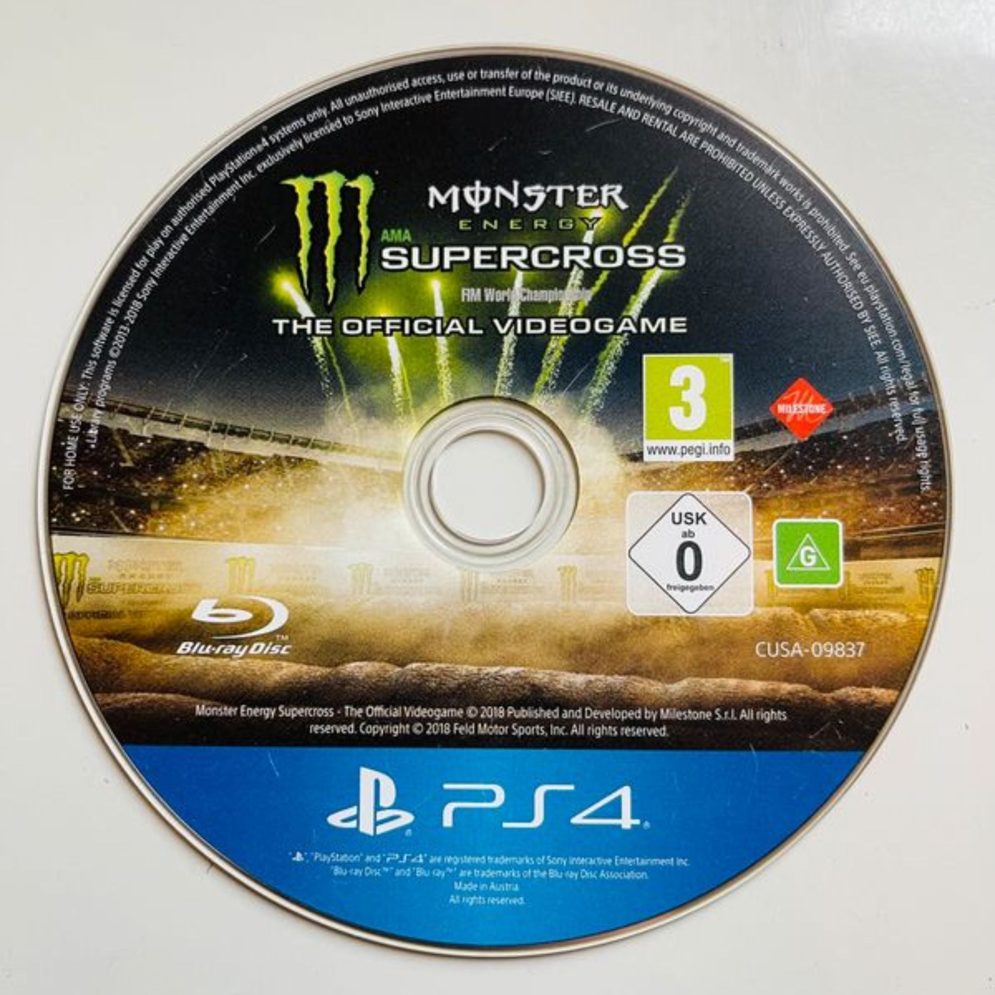 Jeu video PS4 Monster Energy Supercross